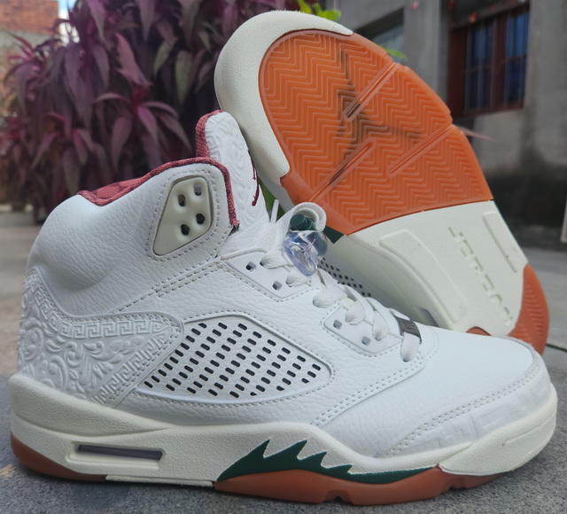 Air Jordan 5 Retro 2024 V White Odd